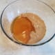 Step Four: Add in the peanut butter, honey, vanilla and applesauce, mixing in between.