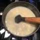 Step 2 Continued: Add it back to the heat and cook until it begins to thicken appreciably, at which point remove it from heat and pour it into the large bowl again.