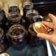 Add a clean lid to each jar.