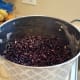 In the morning, drain the liquid off of your beans.