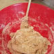 You'll end up with a thick dough that you'll need to finish combining with your hands, and finish by kneading on the counter to combine.