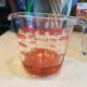 Melt your honey and add it in.