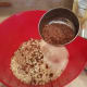 Add in your flax seeds.
