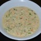 Step four: Mix thoroughly. Add about 3 tablespoons of water. Check the batter consistency. For making handvo, the batter should be moderately thick, just as idli batter. Keep aside.