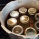 My canner holds 9 jars, but I learned that they needed to be packed a little looser.