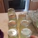 Add a ring to each jar, twisting only until you feel the slightest resistance.