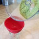 Pour it into a small glass jar.