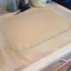 Line a 9x13 casserole dish with parchment paper.
