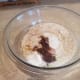Add all of your ingredients to a medium mixing bowl.