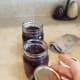 Top each jar with a lid.