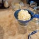 Fill each of your jars with corn up to the neck of each jar.