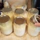 Add rings to each jar, twisting only until you feel the slightest resistance.