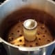 Your canner only needs 3 quarts of water in the bottom.