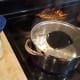 Now fill each with boiling water up to the neck of each jar.