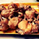 The boiled chicken( Instruction number 1 )