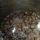 Simmer some more. Notice the color change. Simmer 2 to 4 hours, depending on how many figs.
