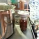 It is helpful to use a canning funnel
