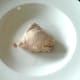 Poached chicken thigh