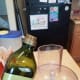 Start the food processor again to mix your ingredients. While running, add in your olive oil.