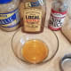 In the meantime, get your sauce started. Add the honey to your bowl first so you can melt it in the microwave.