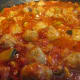 Simmering in the pan.