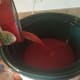 Pour tomato juice into a crock-pot. Add in tomato paste. Cook on high.
