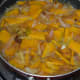 Allow the mixture to boil. Cover the pan and cook for 15-20 minutes or until the pumpkin cooks thoroughly.