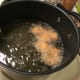 The shrimp cooked very quickly in the hot oil.