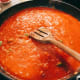 Let the sauce simmer for awhile.