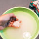 Soak the glutinous rice in water overnight.