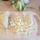 Next, I chopped my cauliflower.