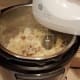 I used my hand mixer to blend it all up.