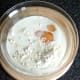 Assembled pancake batter ingredients