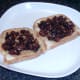 Mincemeat is spread on French toast