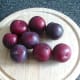 Ripe plums