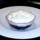 Cream is spread over set jelly