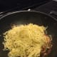 Add the yellow noodles.