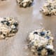 Scoop the mixture into the baking pan.