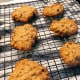 Transfer the oatmeal cookies onto a wire rack to cool completely.