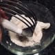 Use a pastry blender to mix the shortening and the flour.