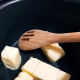 Melt the butter in a pan.