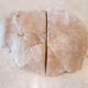 Knead it together with your hands to combine all ingredients. You want a nice soft dough. Cut it into two pieces for your two pie crusts.