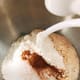 Add the flour, sugar, cinnamon powder, salt, butter, and egg.