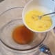 Mix your eggs separately and then pour them into your bowl.