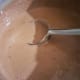 The custard is nearly ready