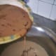 Add hot milk