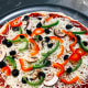 Add the sliced vegetables.