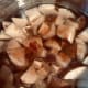 Potatoes and other ingredients in the Instant Pot.