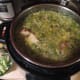 What your soup will look like right after the pressure cooking is done and you remove the lid