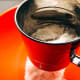 Sieve the dry ingredients in another bowl.